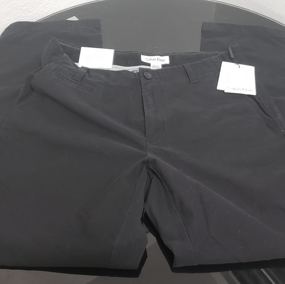 CALVIN KLEIN- CORDUROY STRAIGHT JEANS